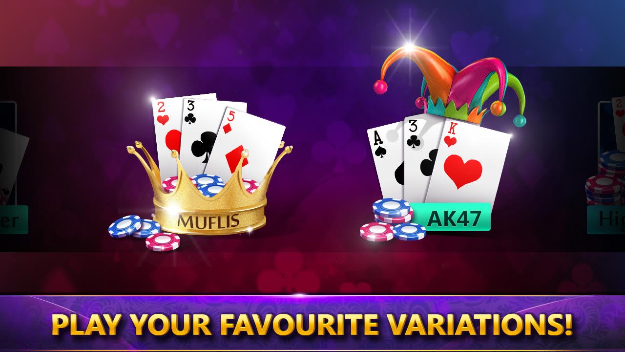 Teen patti - Variations